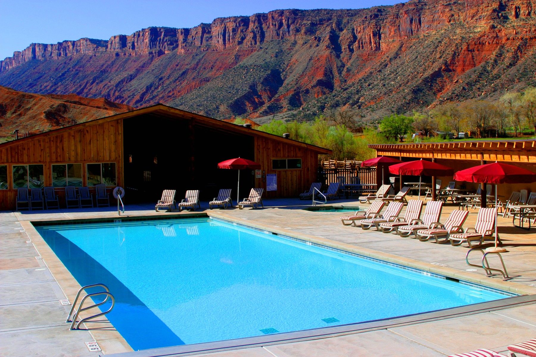 Red Cliffs Lodge Moab Exterior foto